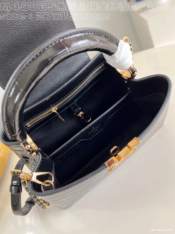 AAA Replica Ru BB-27*18*9CM VUITTON LOUIS CAPUCINES 0806